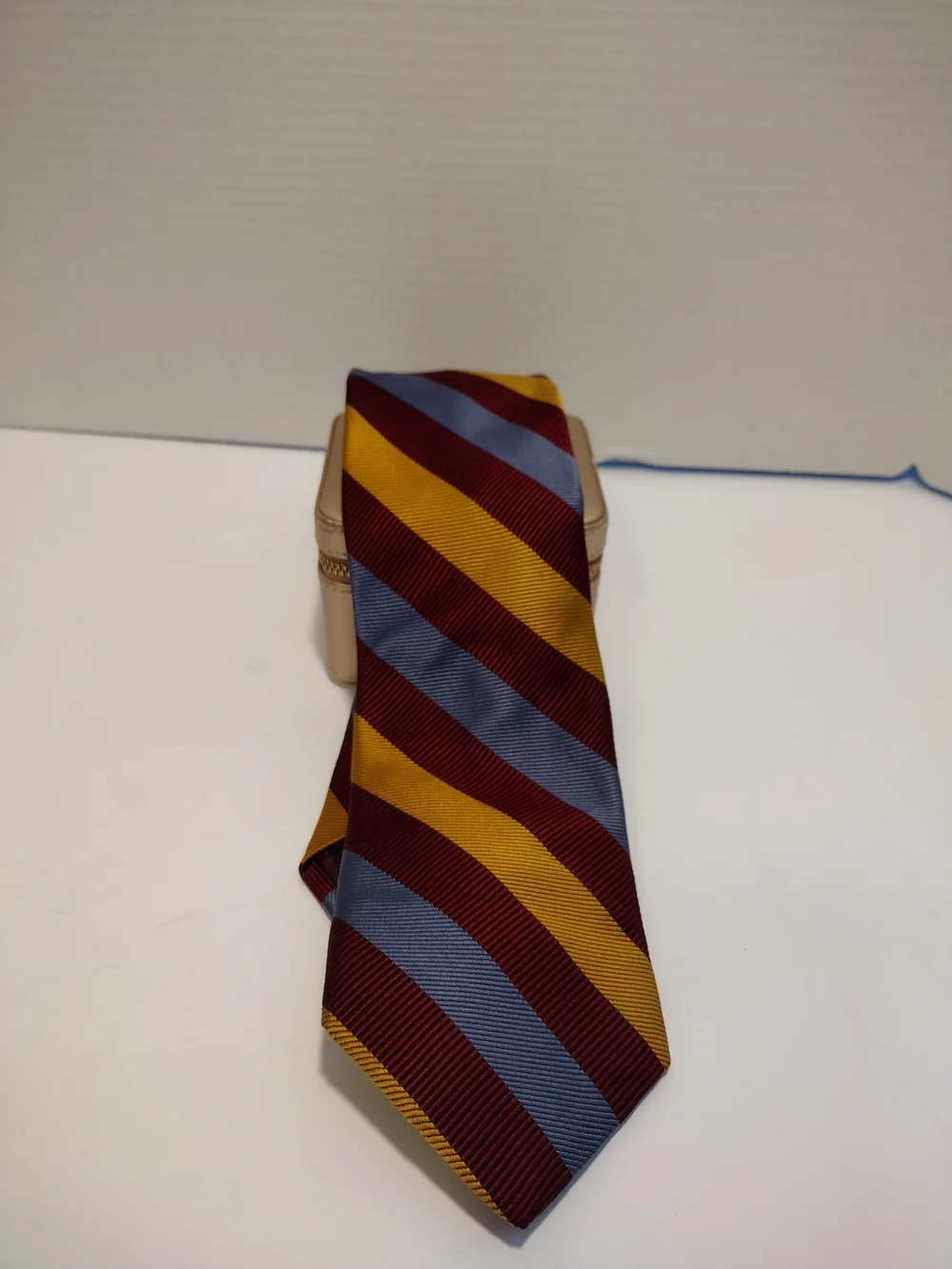 Dion Signature Striped Silk Tie